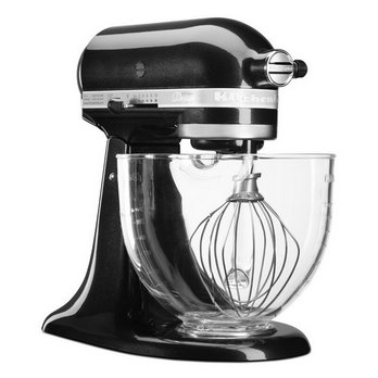 Batedeira KitchenAid de 10 velocidades e 5 litros.