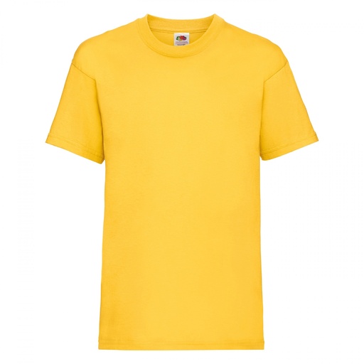 Fruit of the Loom T-shirt med korte ærmer og 100% bomuld i premiumkvalitet