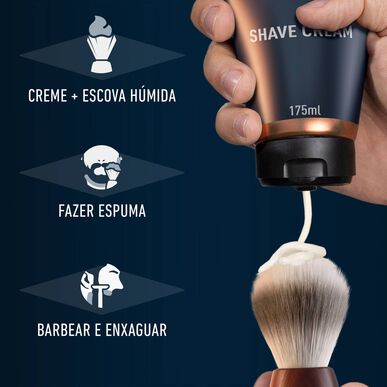Gillette Crème à Raser Scheercrème King C. Parranajovoide 175 ml 175 ml