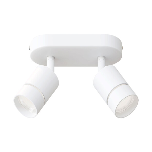 Spoturi LED inteligente Deckenstrahler Nalo alb+color, 2 spoturi