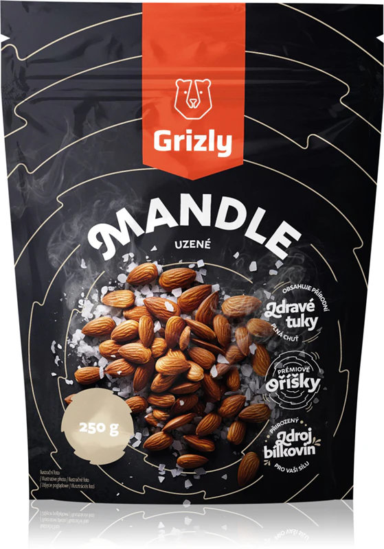 Amêndoas Defumadas Grizly