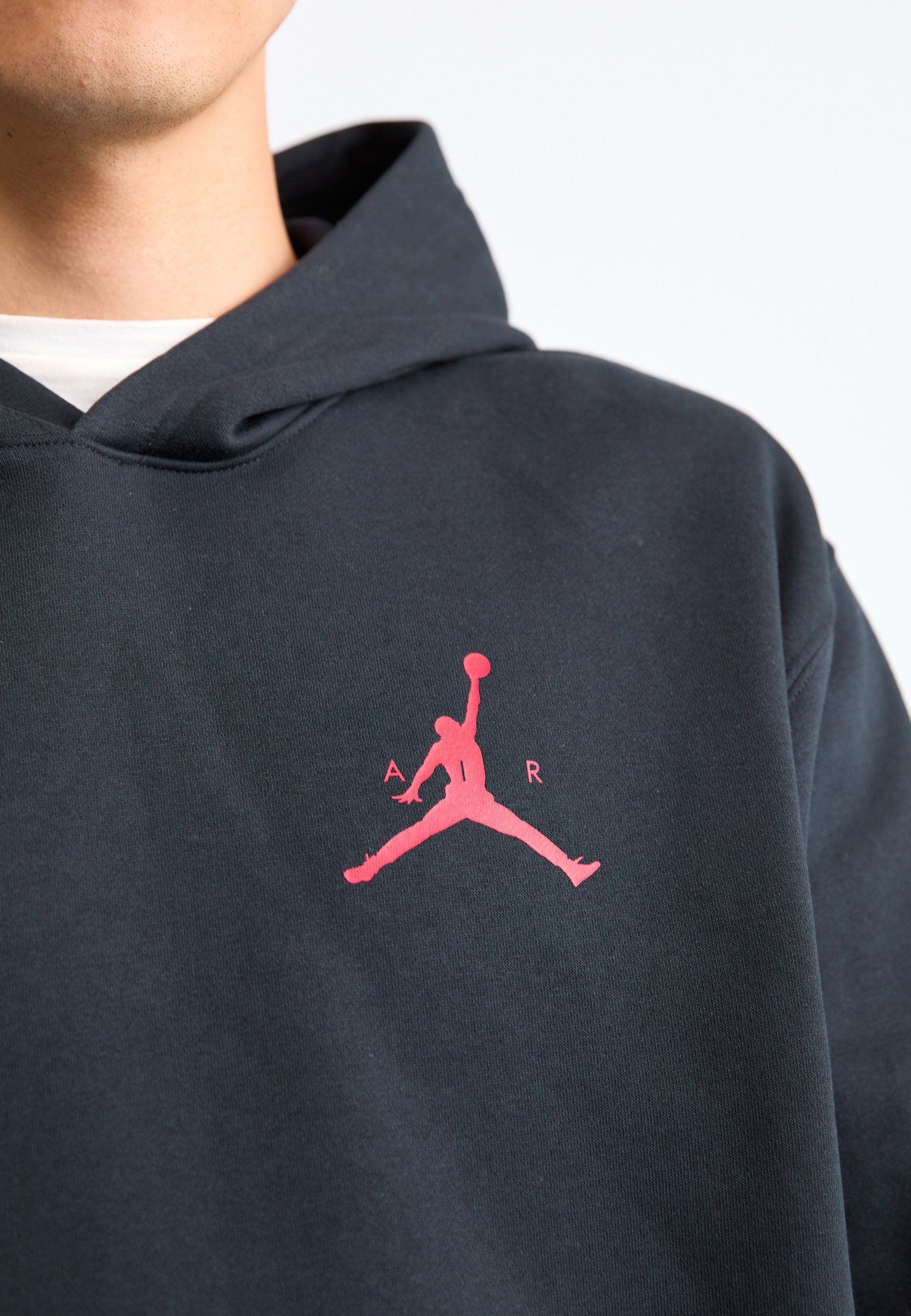 Jordan JUMPMAN - Mikina s kapucí - black/cartoon red