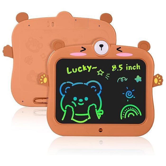 Tablette D'écriture LCD -Tablette De Dessin Colorée De 8,5 Pouces- Jouets Éducatifs-Réutilisable - Pour Enfants 3-11 Ans