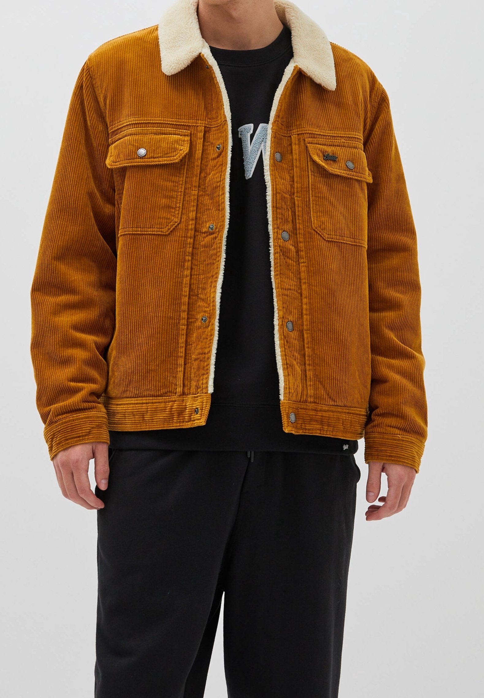 PULL&BEAR vėjo striukė – camelinė