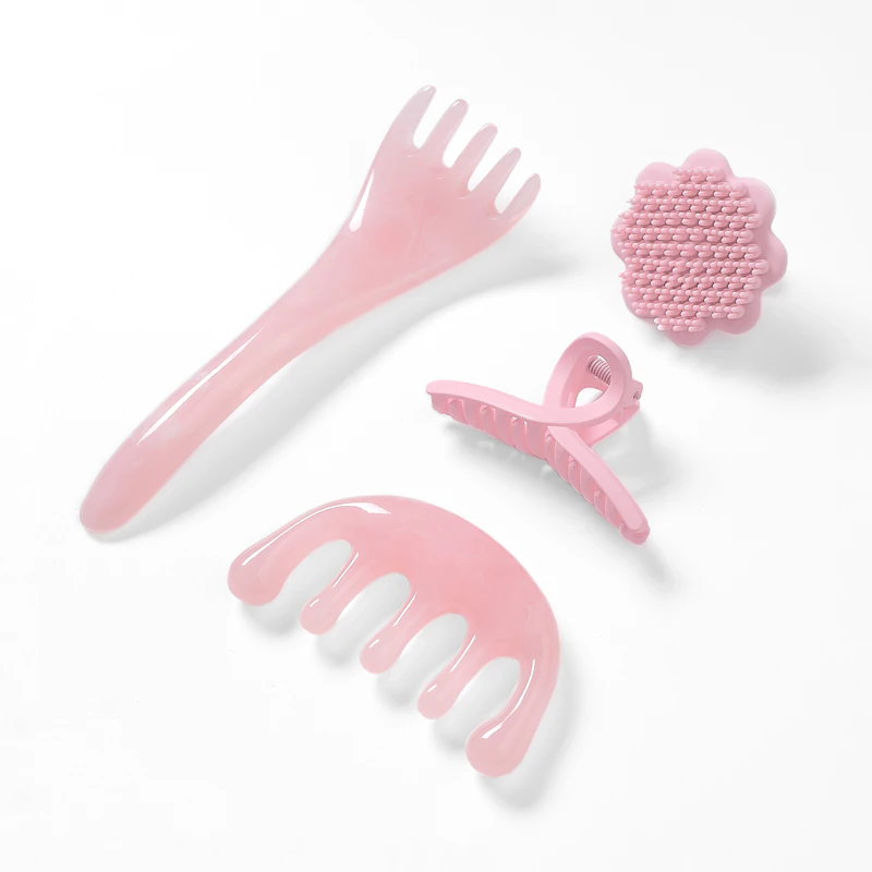 Kit de cuidados capilares e do couro cabeludo Zoë Ayla para mulheres.