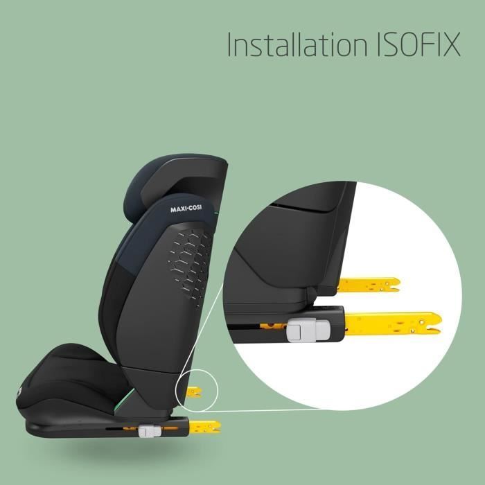MAXI-COSI Rodifix S i-Size Kindersitz, Gruppe 2/3, verstellbar, Isofix, Schwarz
