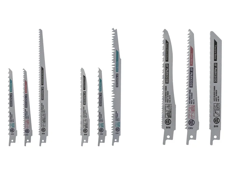 Conjunto de 3 lâminas de sabre PARKSIDE®
