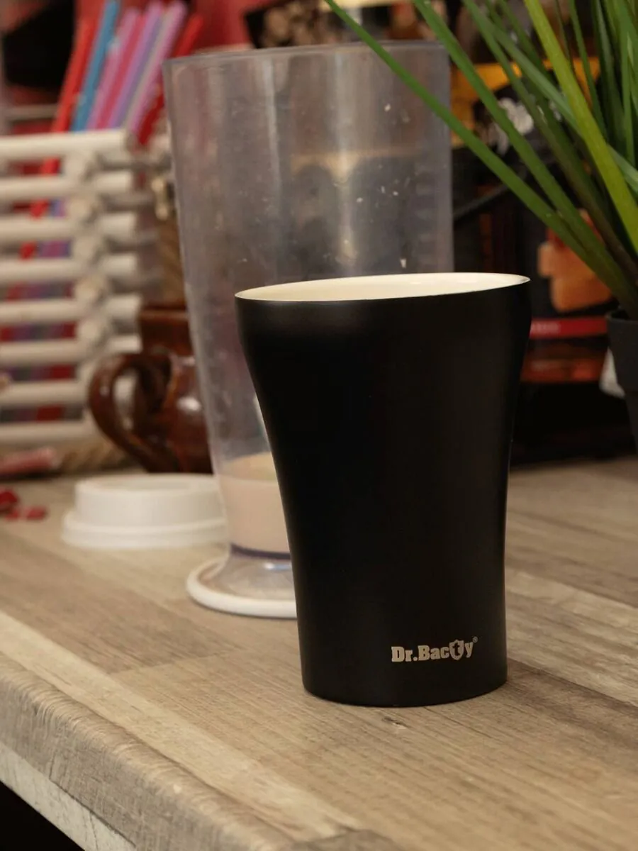 Dr. Bacty Apollo Thermal Mug Black Matt