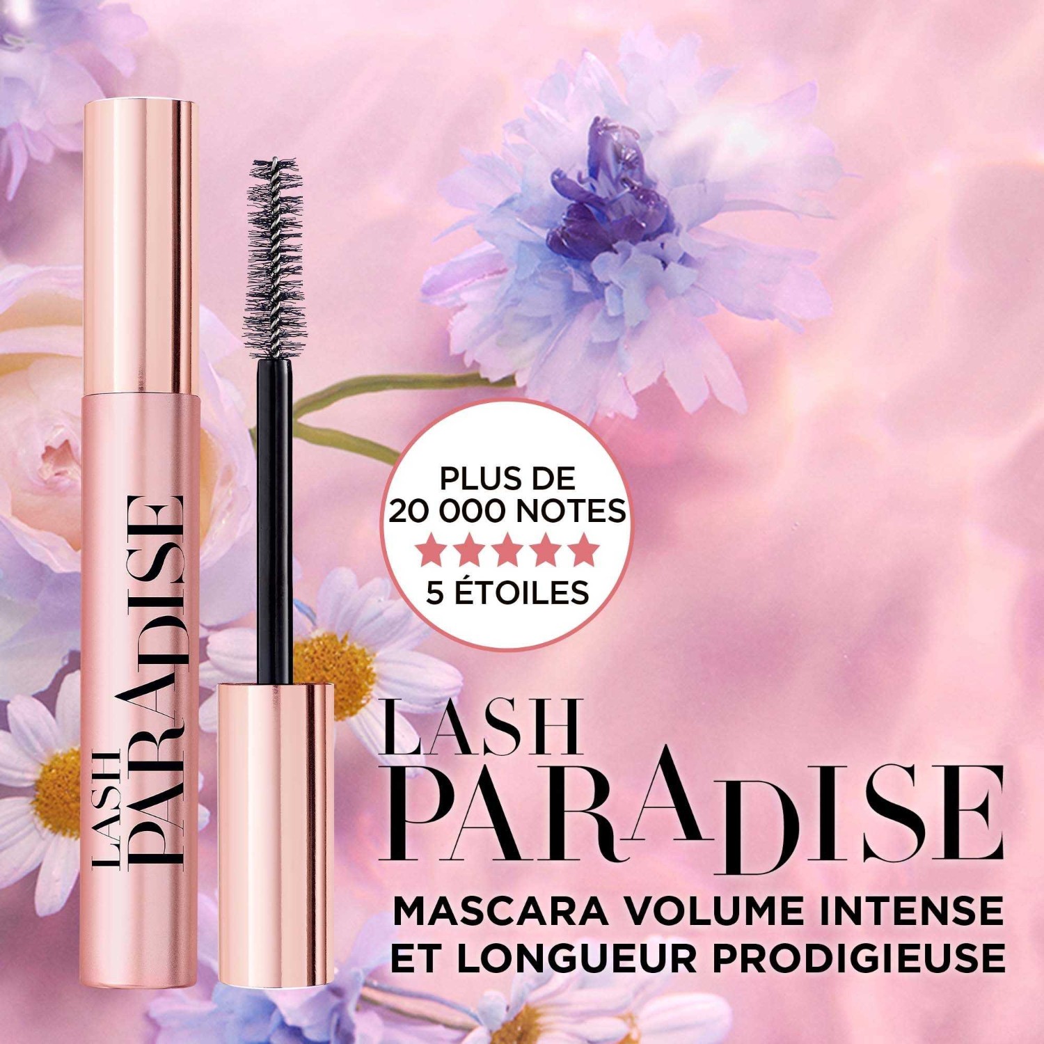 L’Oréal Paris Trousse Femme Luxe - Mascara Lash Paradise Noir Intense + Eyeliner Perfect Slim Noir - L'Oréal Paris
