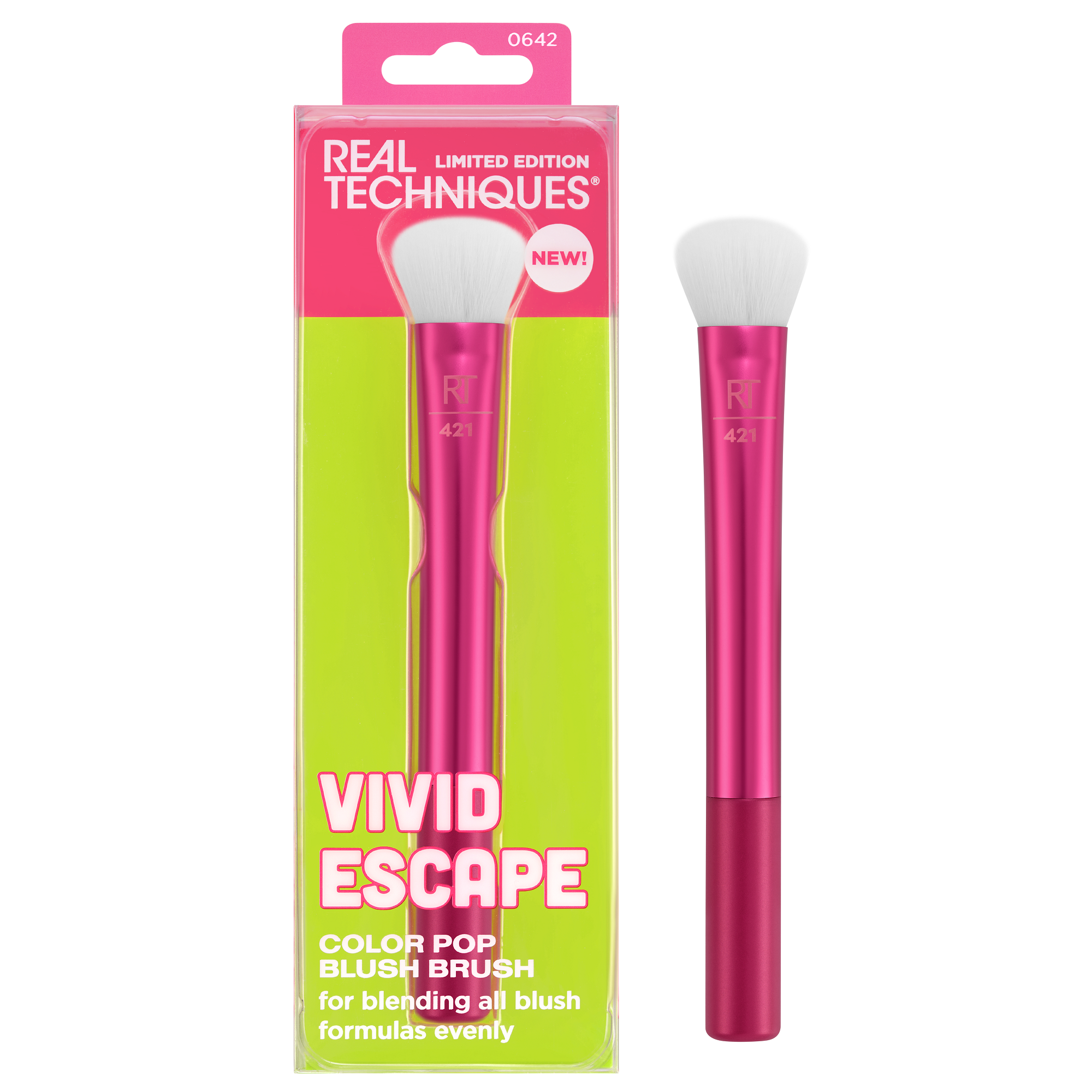 Vivid Escape Color Pop четкица за руменило Четкице за шминку за подлогу, лице и шминку