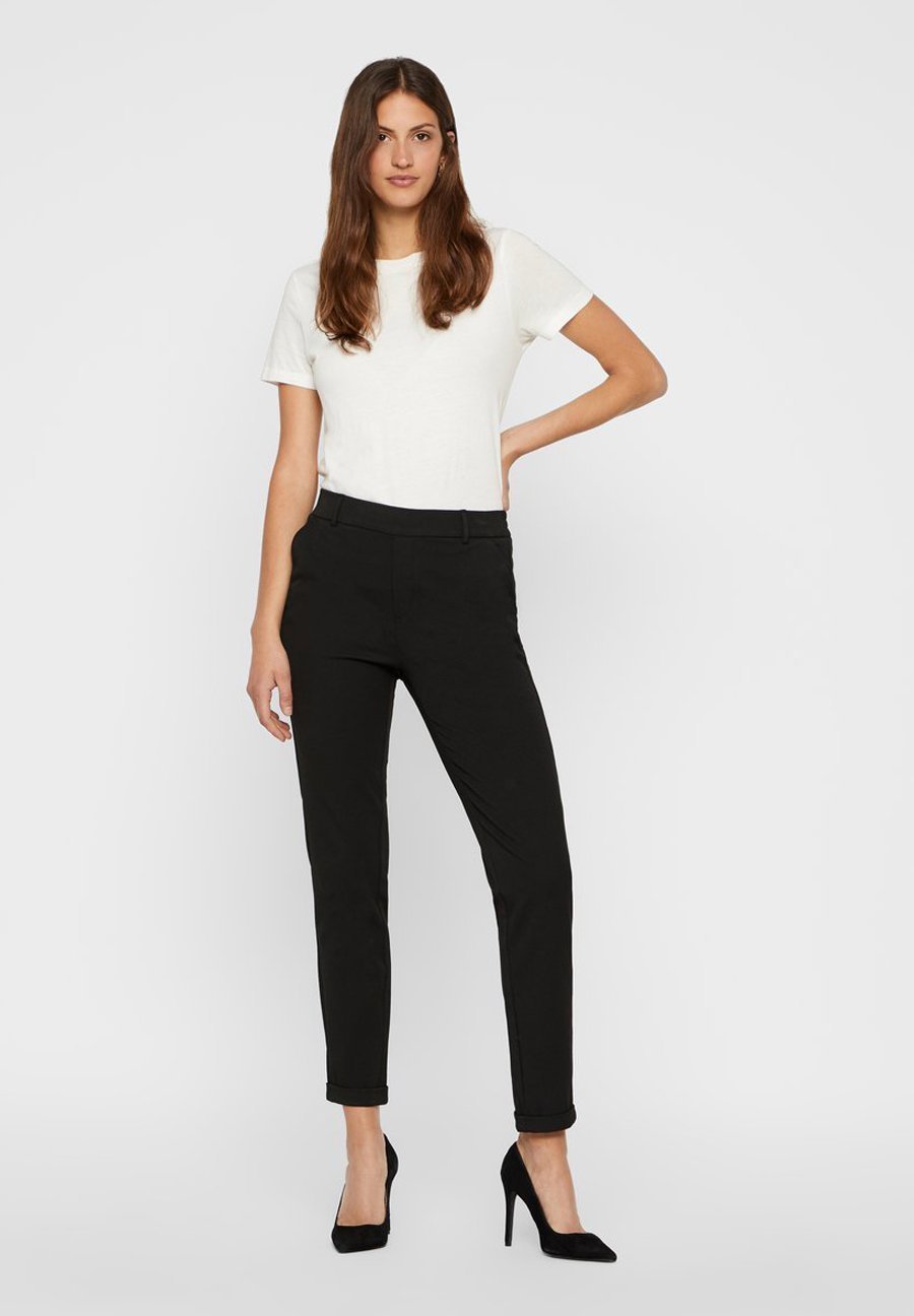 Vero Moda VMMAYA SOLID PANT - Broek - zwart