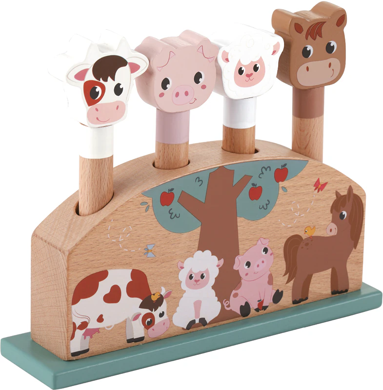 Brinquedo educativo Fazenda Pop-up da 2Kids Toys