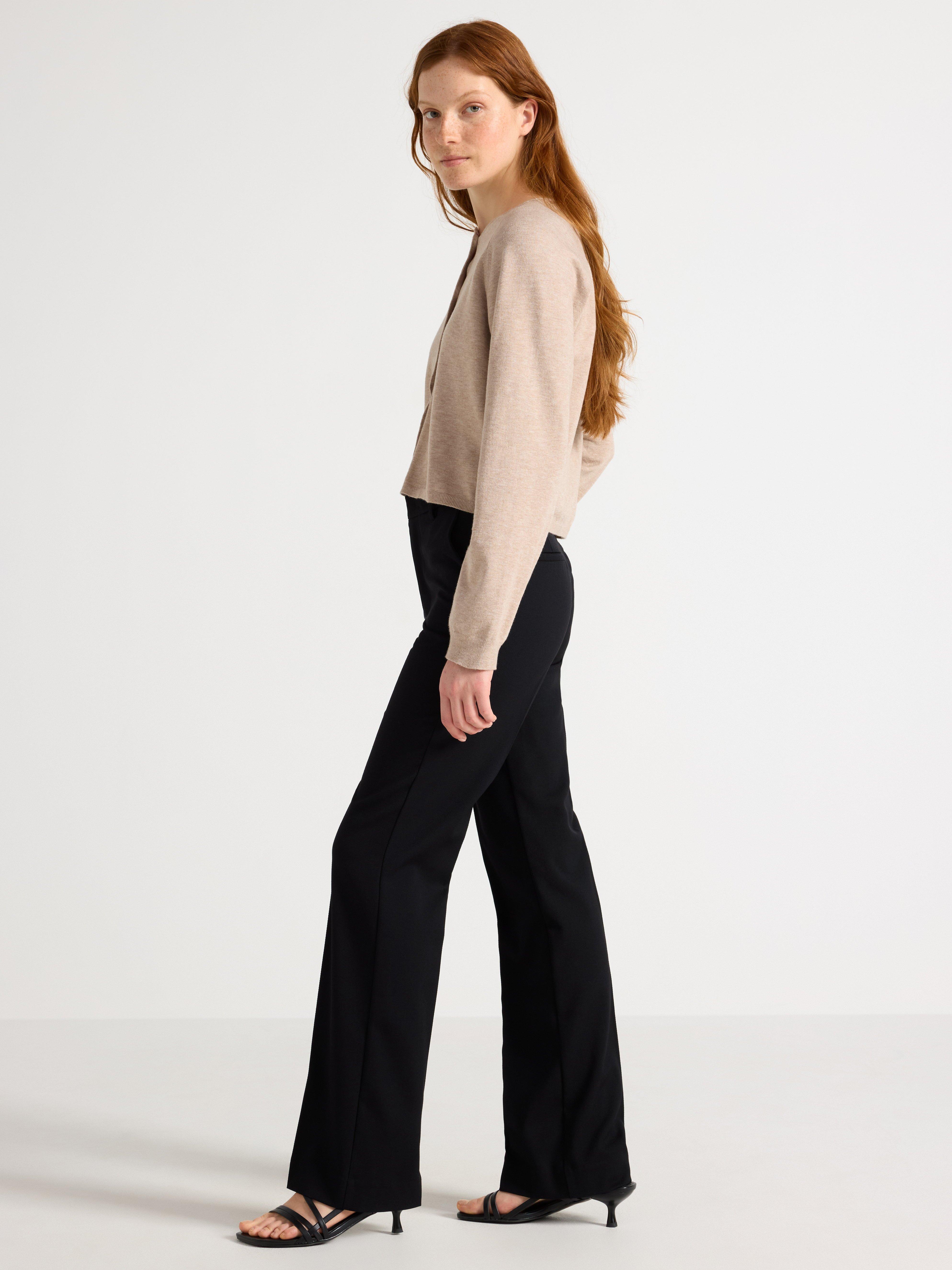 Pantalones acampanados FIONA negros
