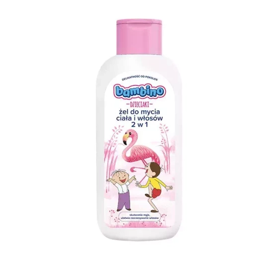 Bambino Dzieciaki Bolek i Lolek żel do mycia ciała i włosów 400 ml
