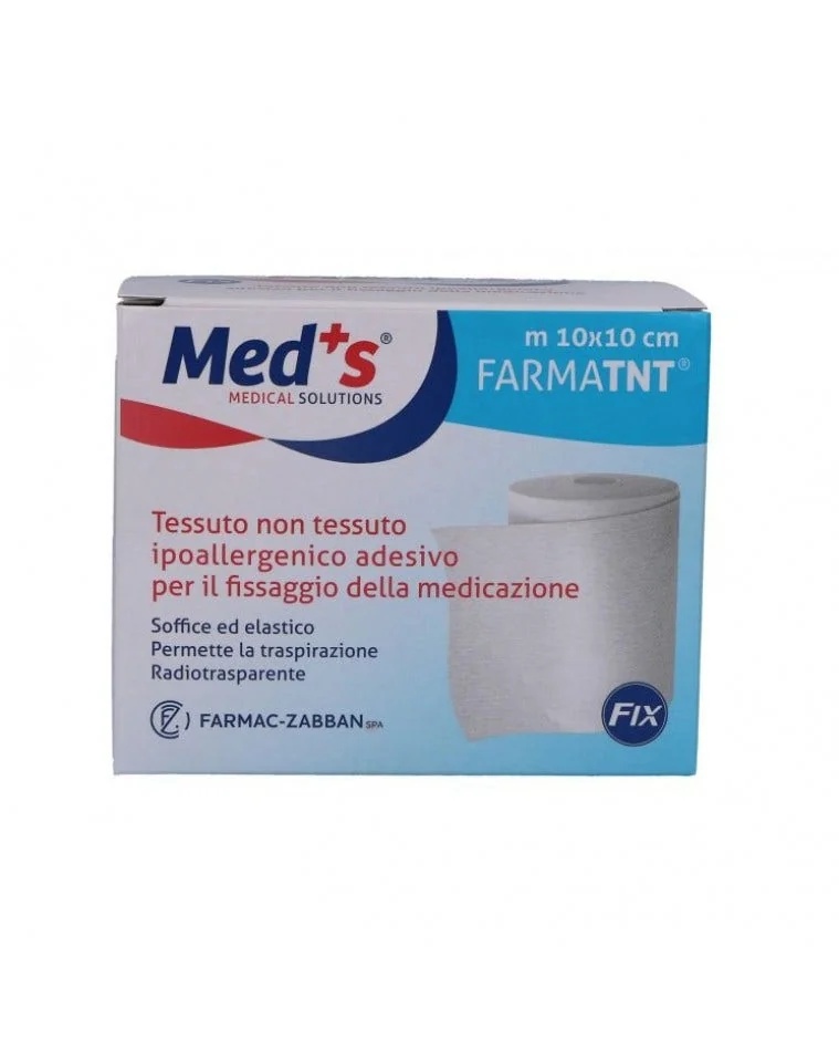 FARMAC-ZABBAN Med's Fix zelfklevende TNT-pleister op rol 10 m x 10 cm