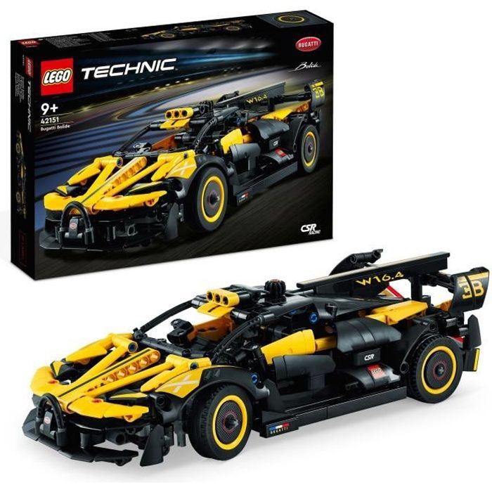 LEGO® Technic 42151 Bugatti Auto da corsa, Macchinina, Auto da corsa, Kit di montaggio