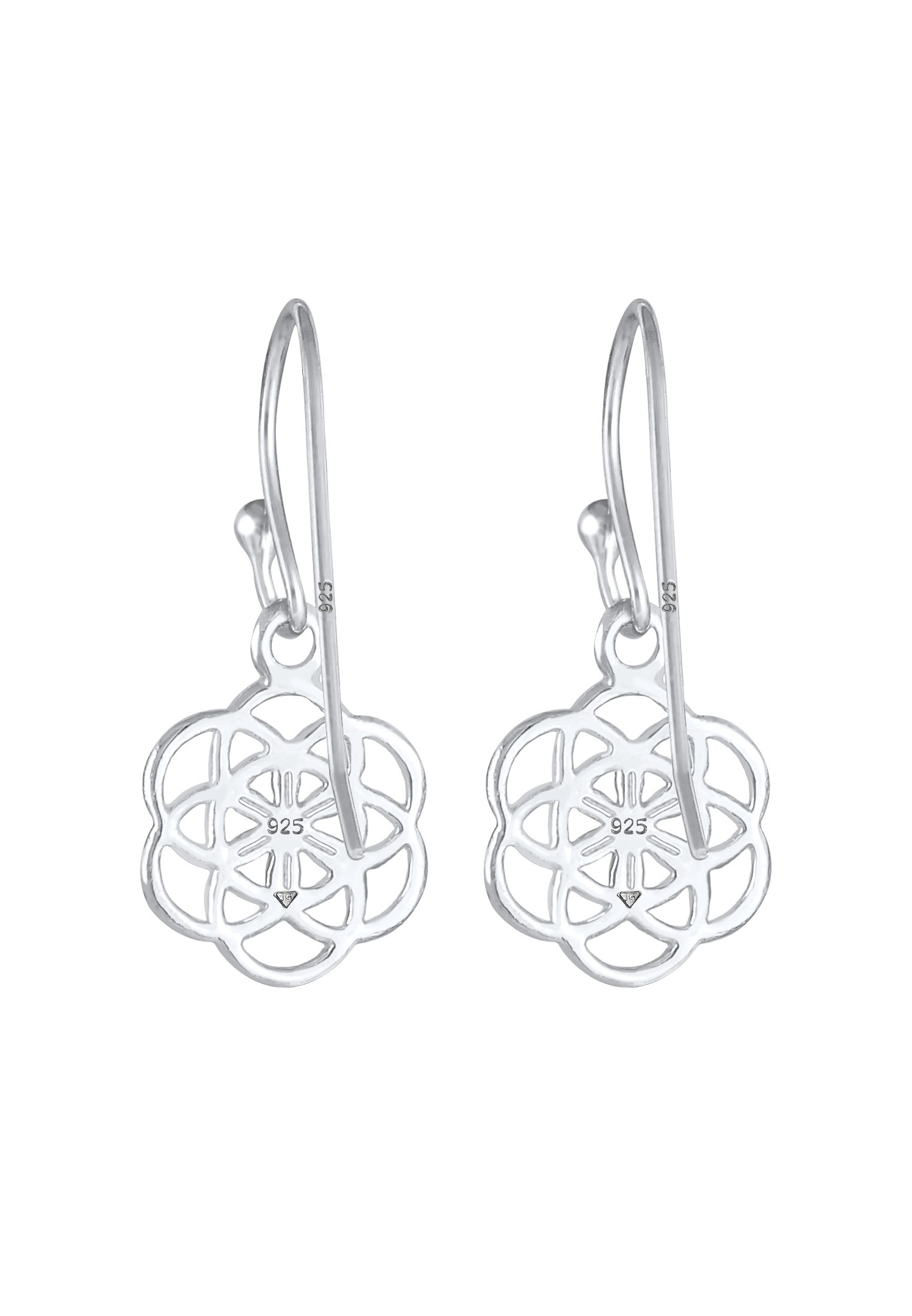 Nenalina Cintre pour dames Fleur de Vie Ornement en argent sterling 925