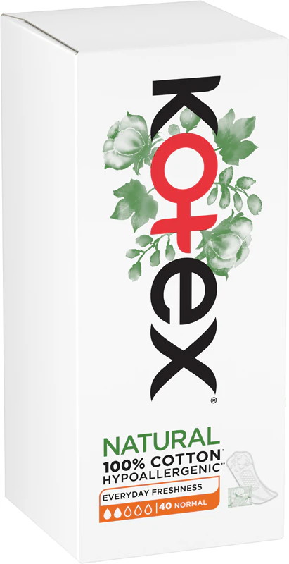 Kotex Natural Normal Everyday Freshness inlegkruisjes