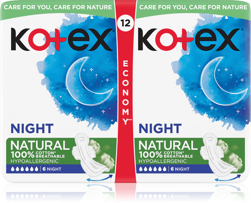 Kotex Natural Night Damenbinden
