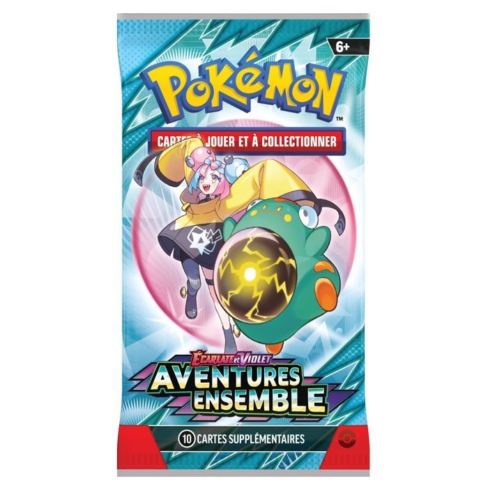 Display Pokémon - POKÉMON - EV09 - Boîte de 36 Boosters - Écarlate et Violet - Aventures Ensemble