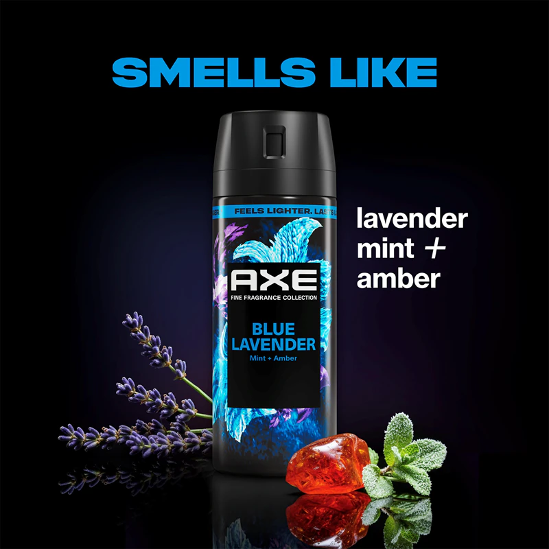 Ax Premium Blue Lavender deodorant spray