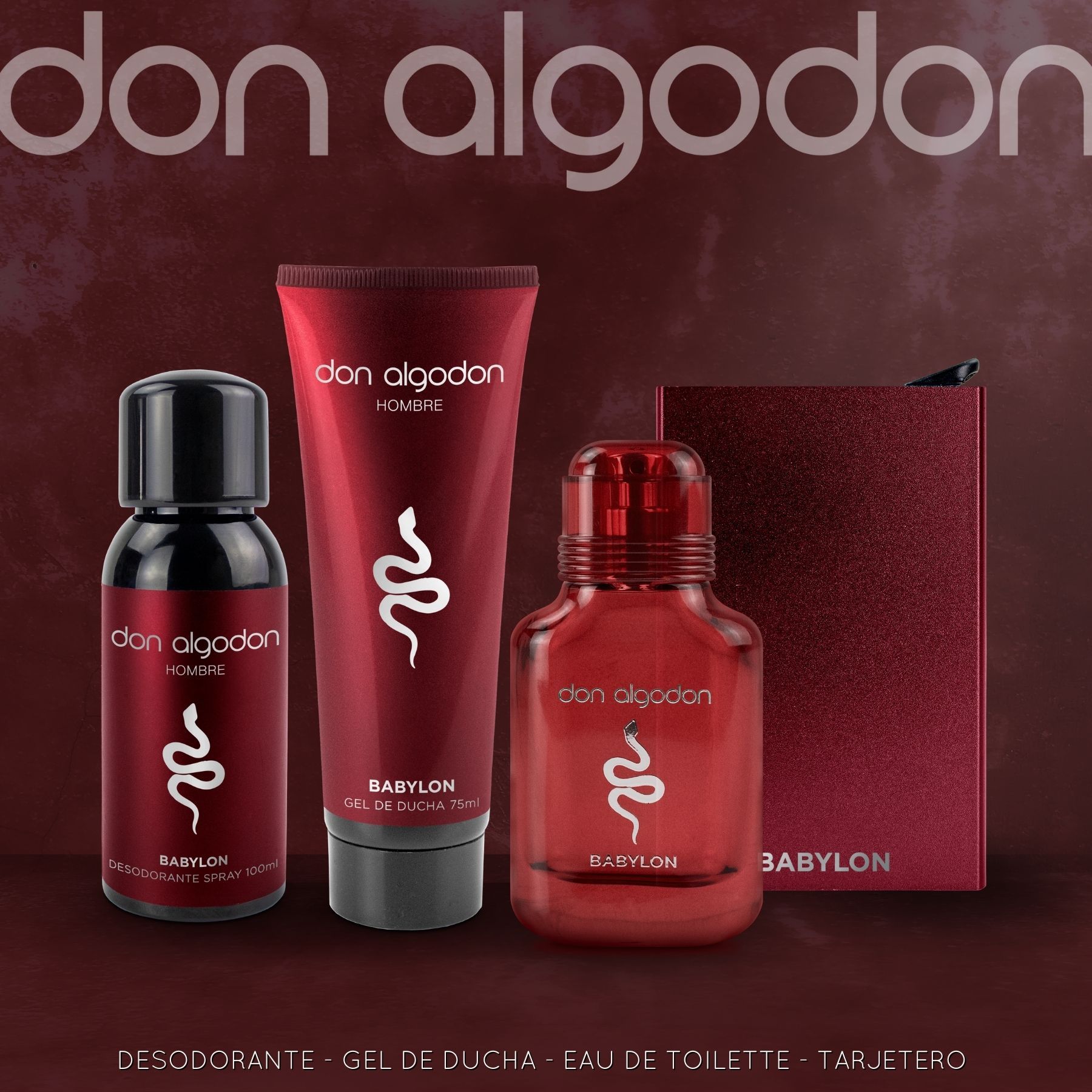 Darilni set Babylon Cologne za moške Moške kolonjske vode