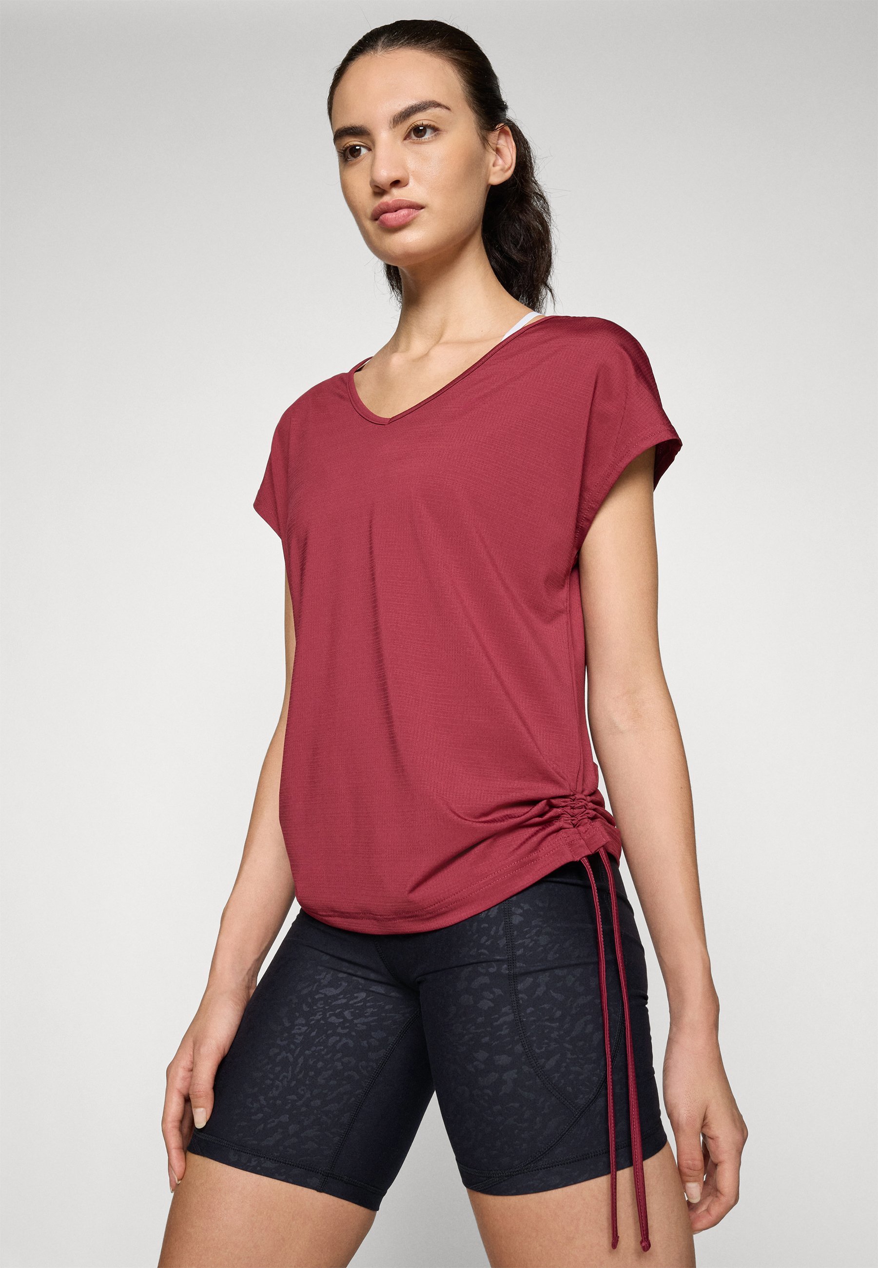 ONLY Play ONPAUB SMILA BAT LOOSE TOP - Sport-T-Shirt - Rhododendron