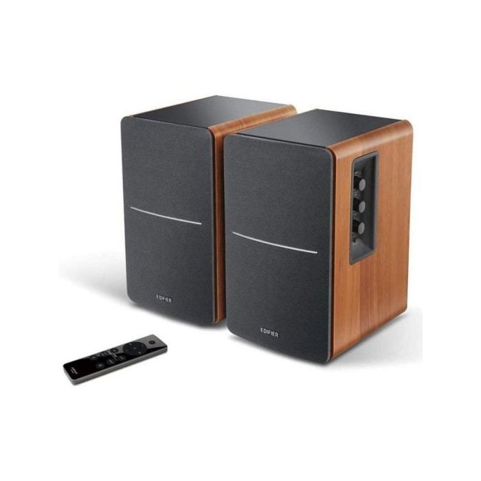 Caixas de Som de Estante Edifier R1280DBs - Bluetooth 5.0 - 42W - Entradas Óptica/Coaxial