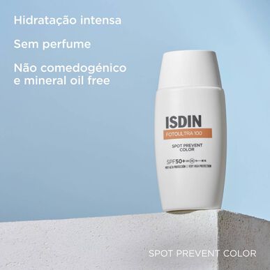 Isdin sävytetty aurinkovoide kasvoille SPF50 50 ml