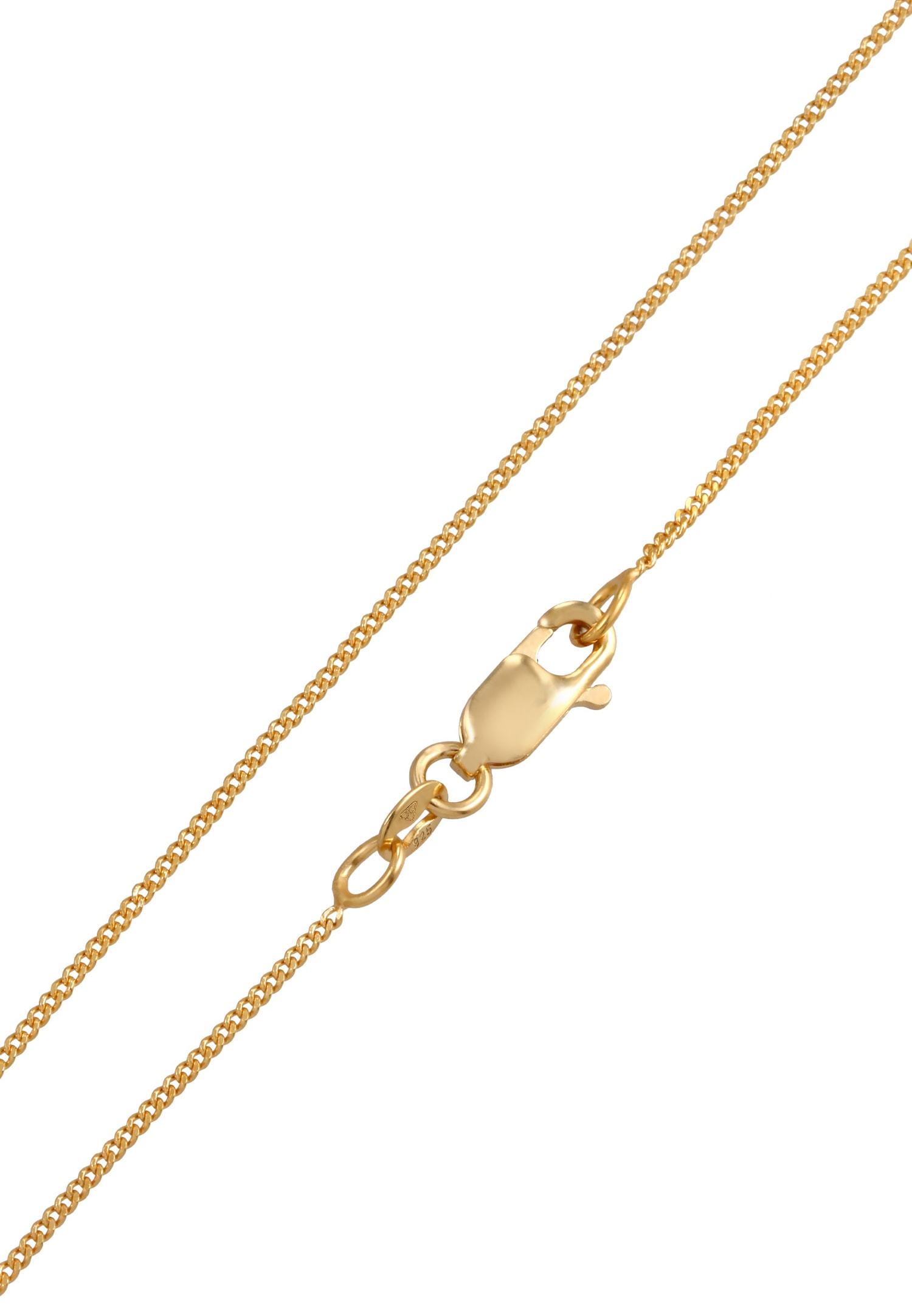 Elli DIAMONDS Pendentif solitaire pour femme élégant avec diamant (0,11 ct.) en argent sterling 925