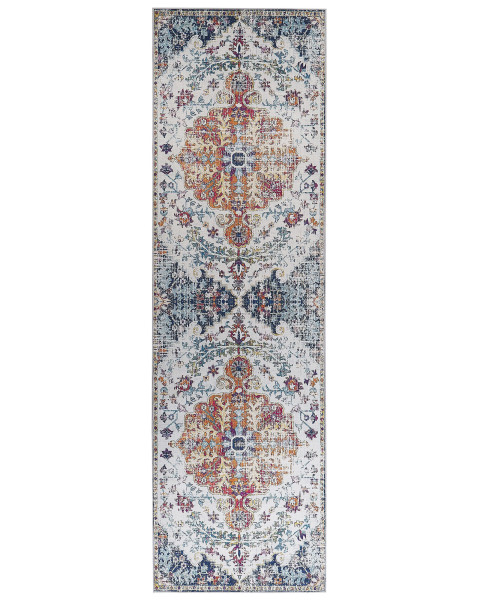 Orientalny dywan 60 x 200 cm wielokolorowy