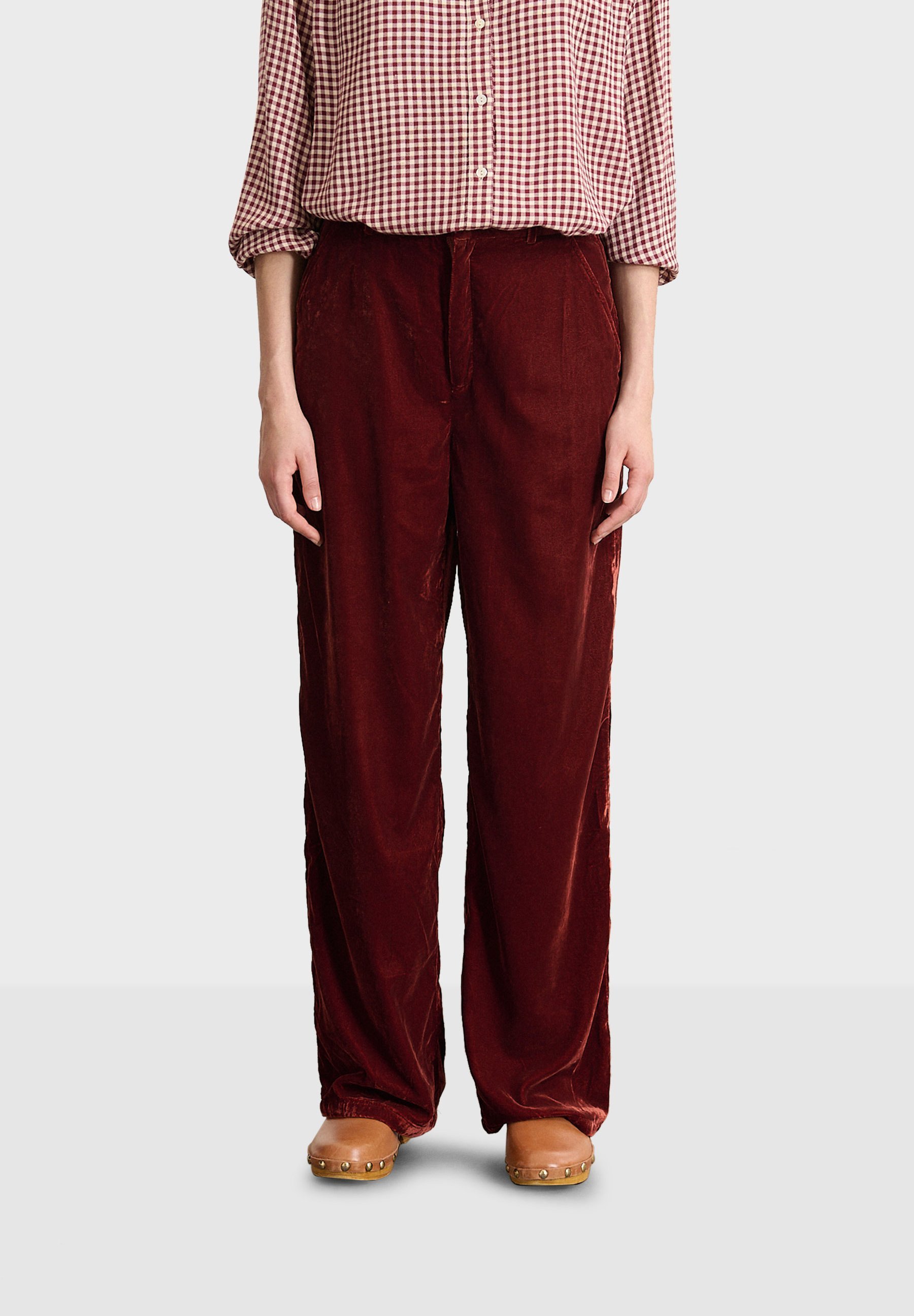 Garance Paris SLACKS KLAYA - Bikses - bordo