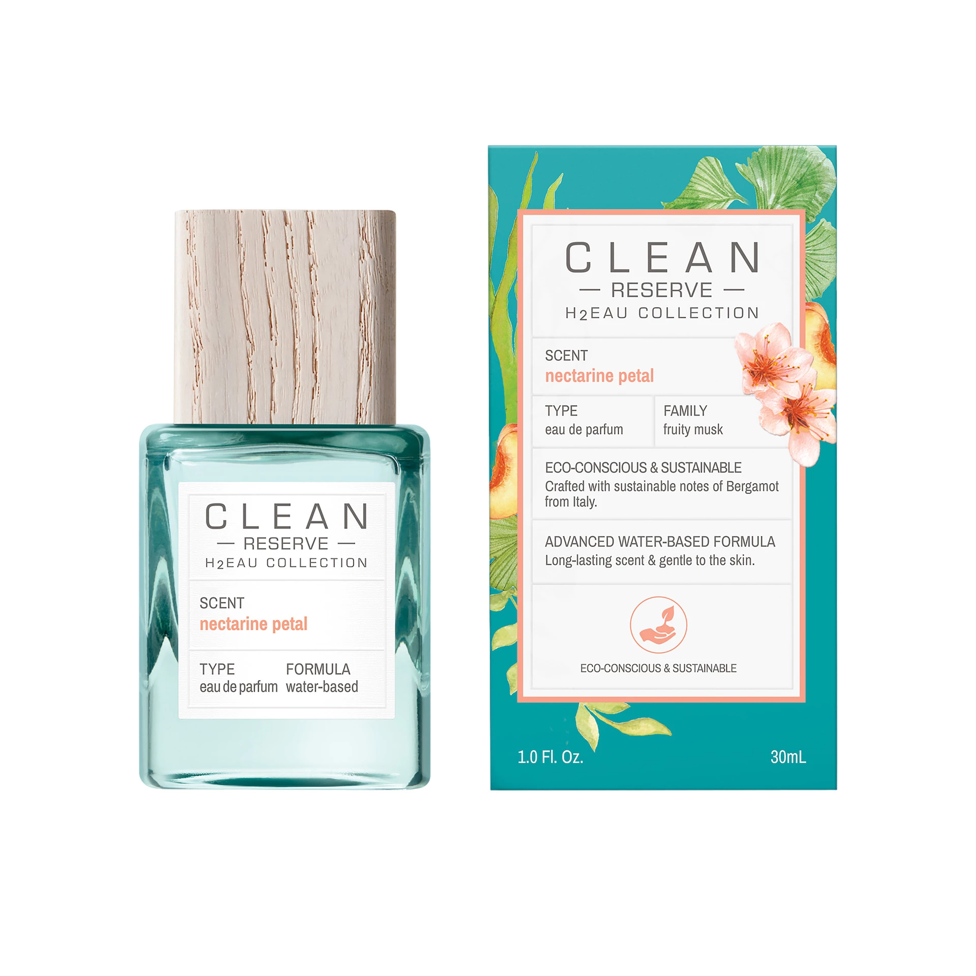 Reserve H2EAU Nectarine Petal EdP 30 ml - Curățenie