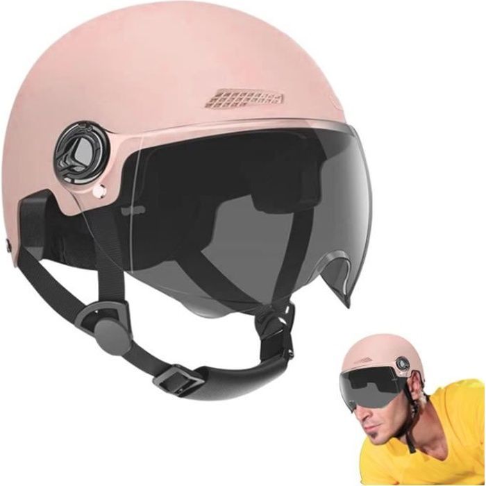 Electric Scooter Helmet - Pink - For Adults and Youth - Size 54-62 cm