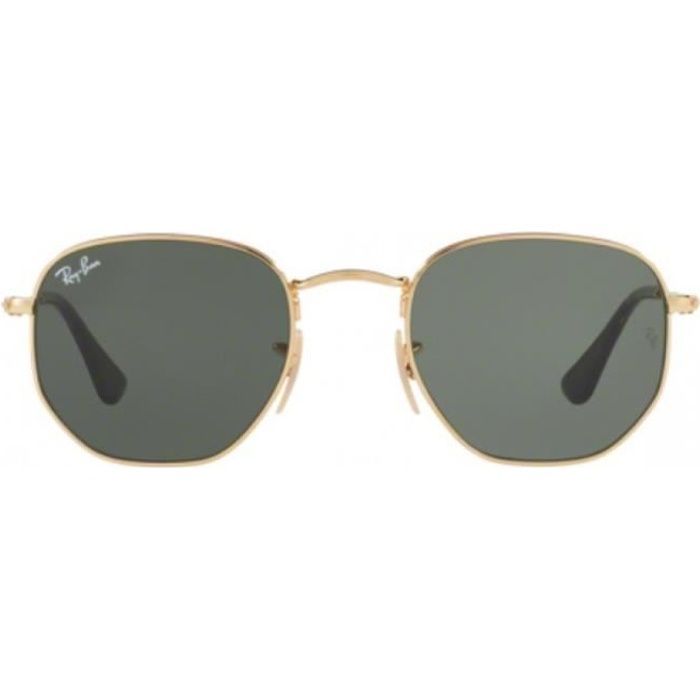 Óculos de Sol - RAY BAN - RB 3548N - Armação Redonda - Cor Dourada - Proteção UV 3