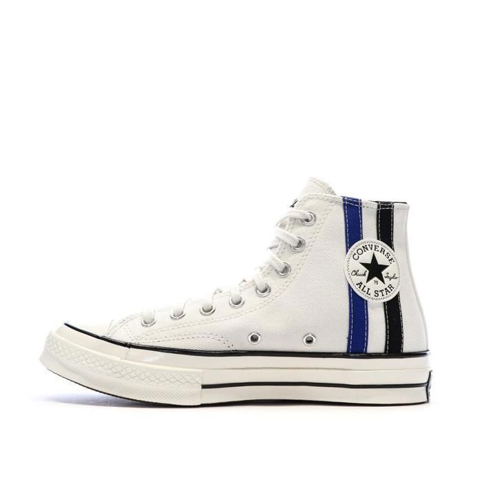 Converse Chuck 70 Herren-Sneaker, weiß/marineblau
