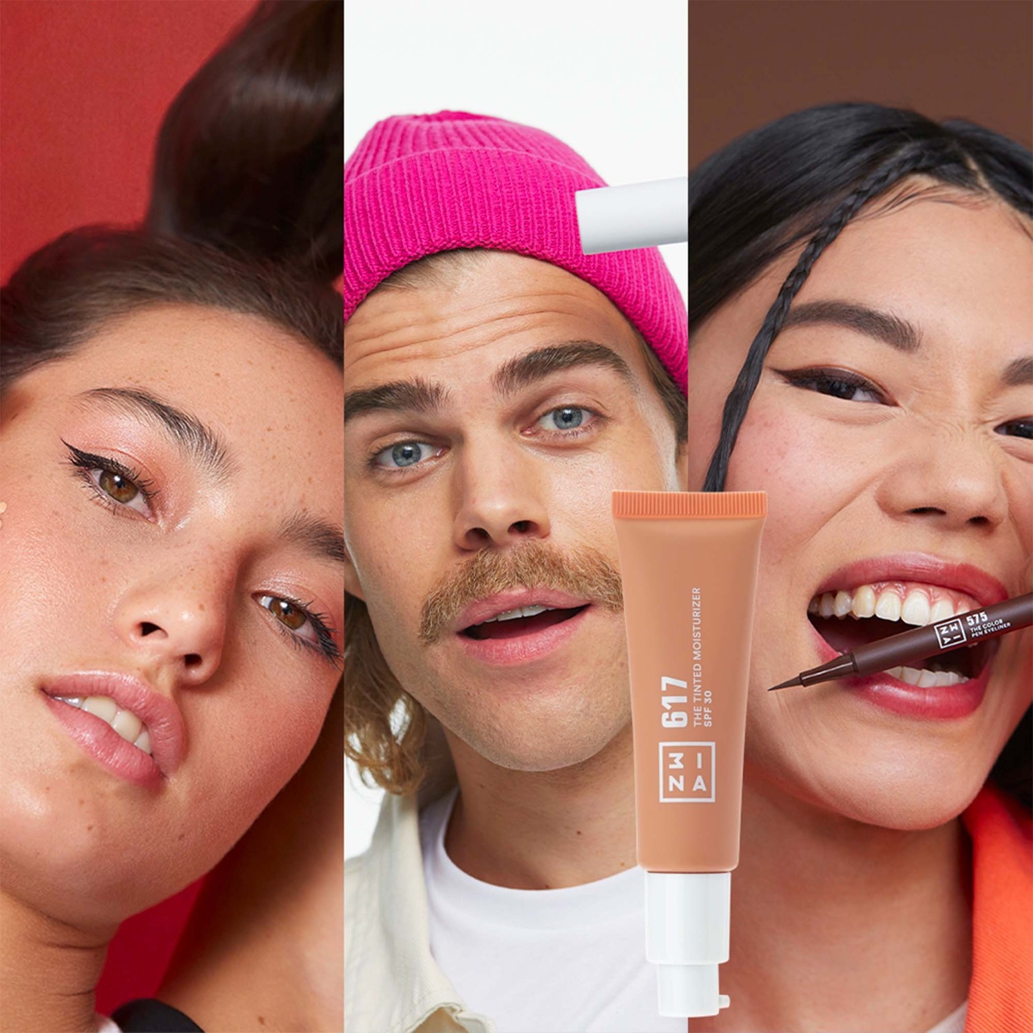 3INA The Tinted Moisturizer SPF30
