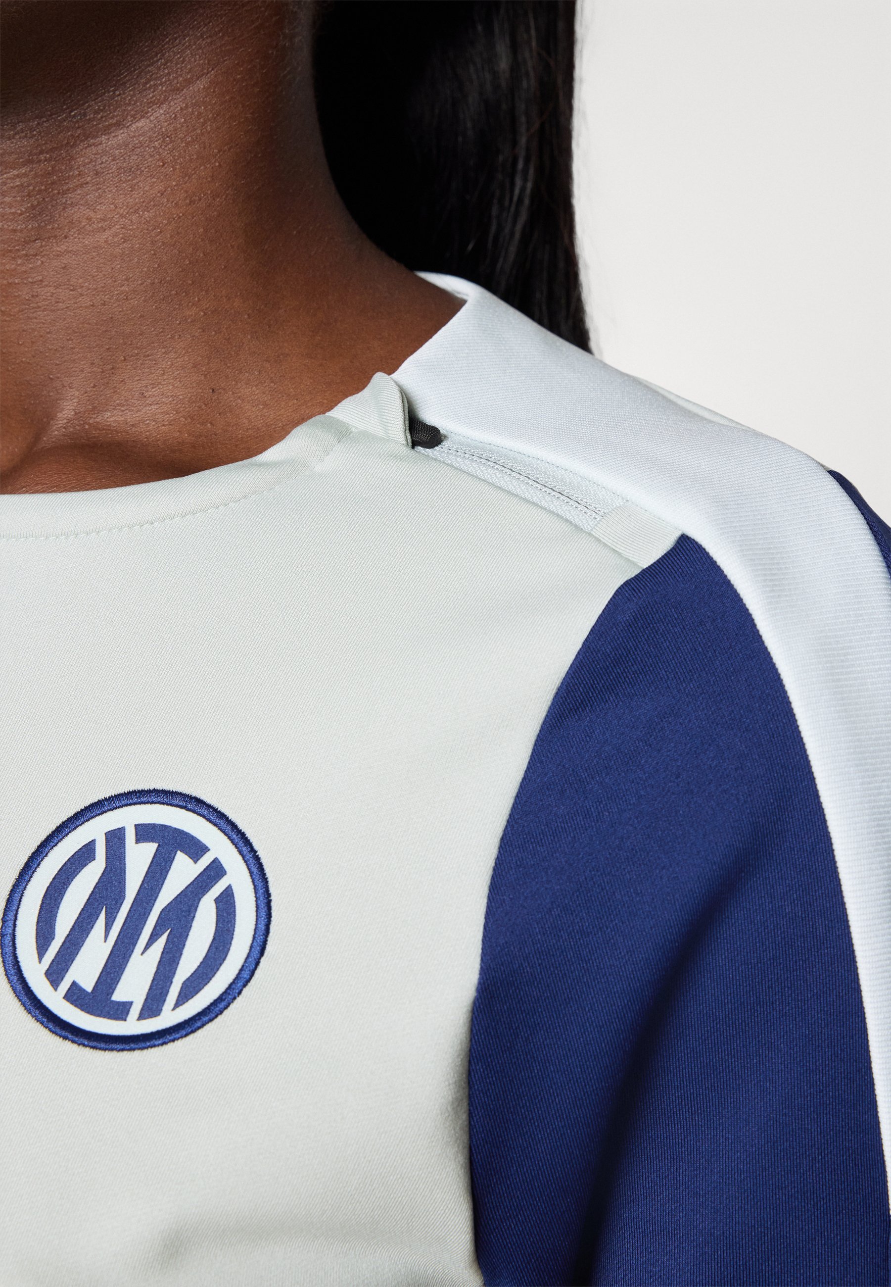 Nike Performance INTER MILAN STRIKE TOP - Clubkleding - grijs/blauw/blauw aqua