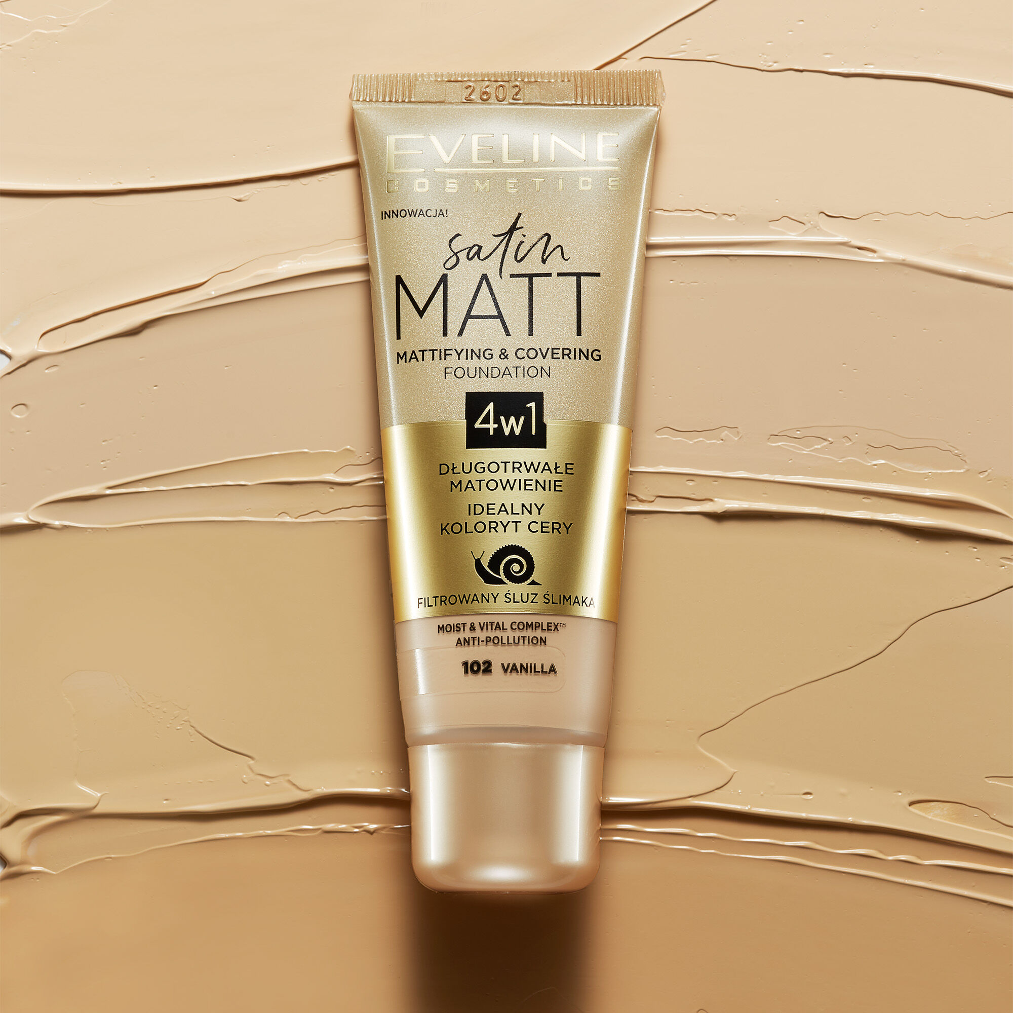 Eveline Cosmetics satenasto matiran lak