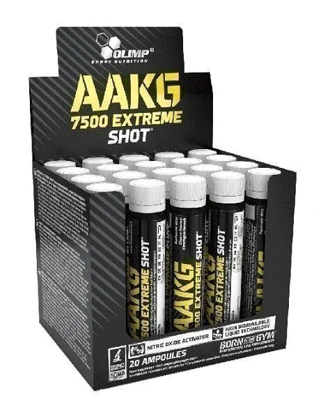 Olimp AAKG 7500 Extreme Shot grejpfrutowy płyn doustnyamp. po 25 ml