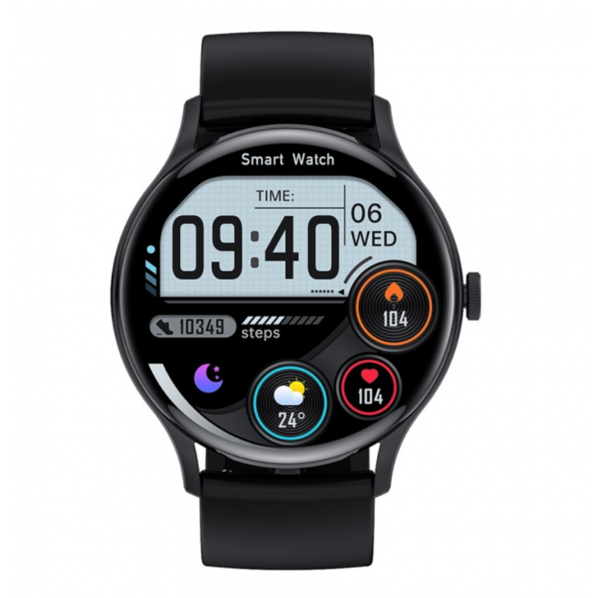 Smartek SW-HK33 Smartwatch mit Anruf- und Benachrichtigungsfunktion