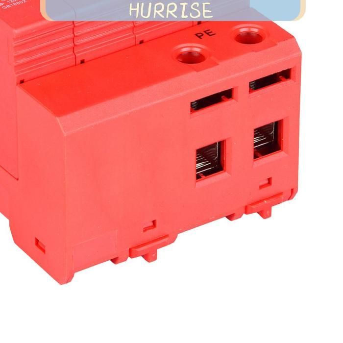 Tbest Protezione da sovratensione domestica, 4P 40KA 385V 20A, scaricatore di fulmini automatico per esterni a bassa tensione
