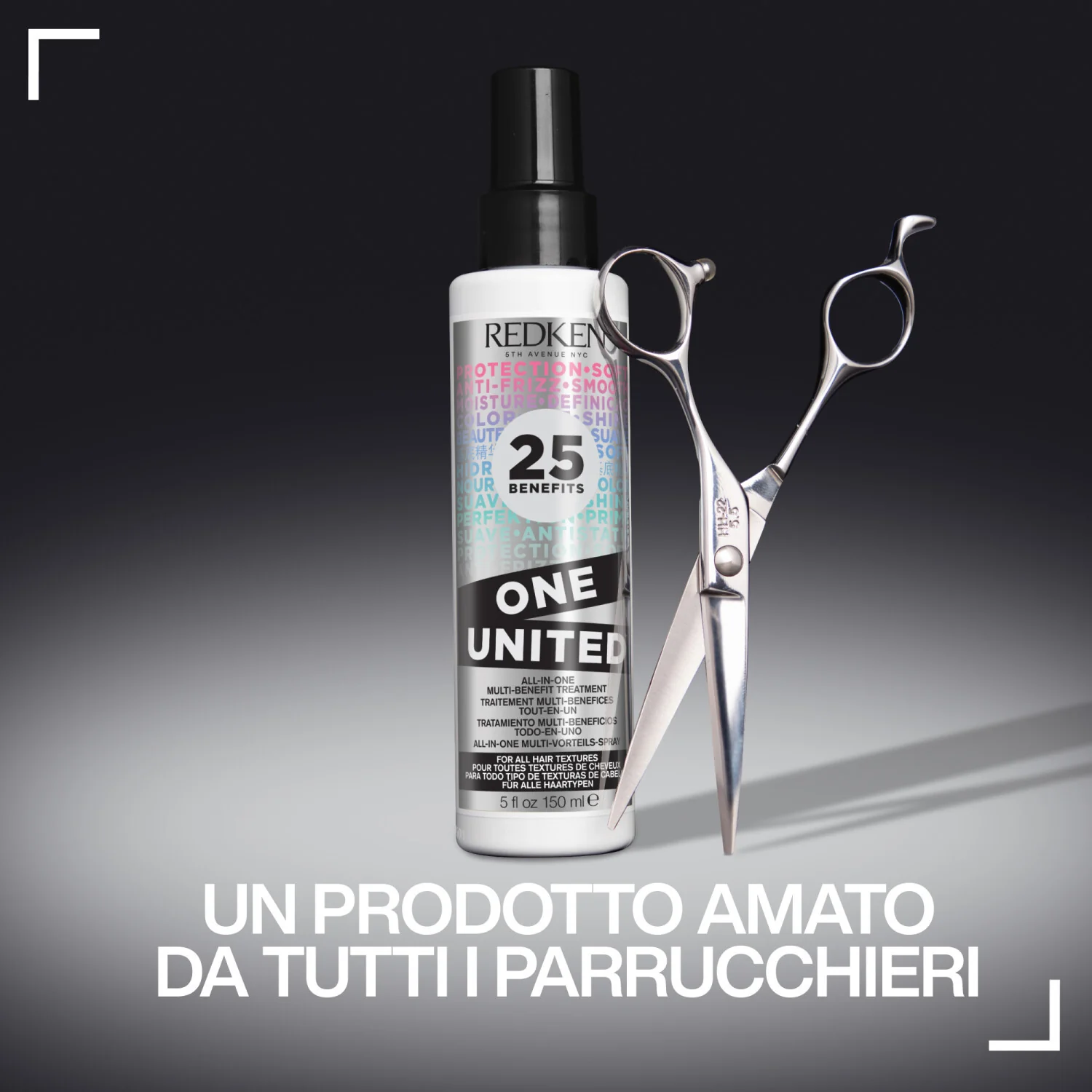 Styling One United - Spray Capelli Styling & Finish, Spray Capelli, Spray Termo Protettivo