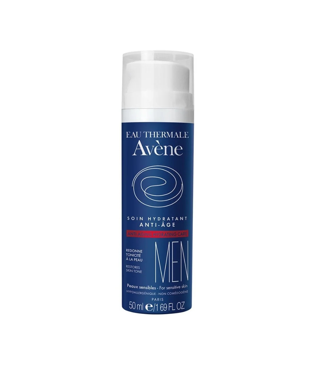 AVENE Avène Men Tratamento Hidratante Antienvelhecimento 50 ml Creme Hidratante Antioxidante