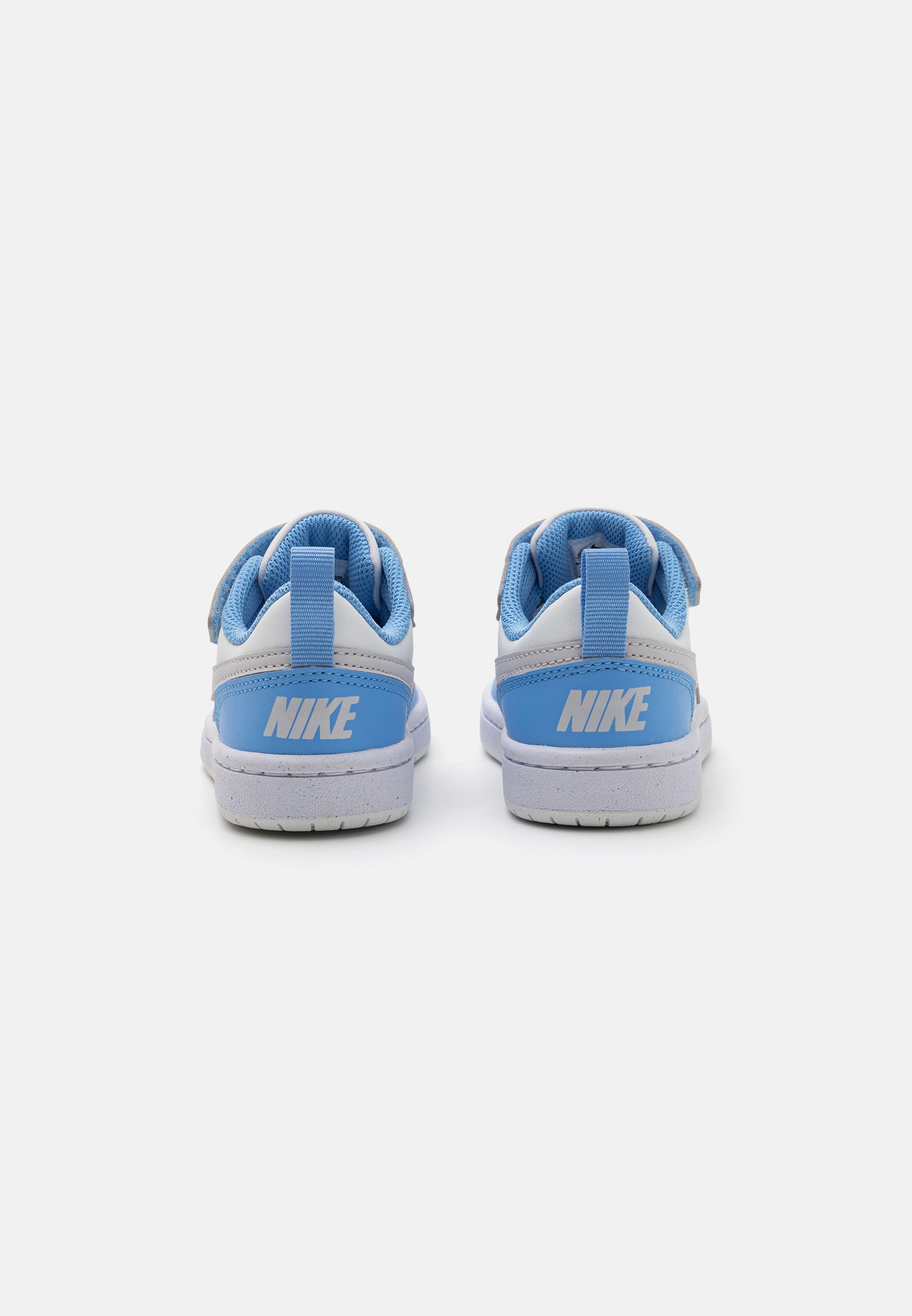 Nike Sportswear COURT BOROUGH - Buty sportowe - Summit White/Vast Grey/Cobalt Pulse/White