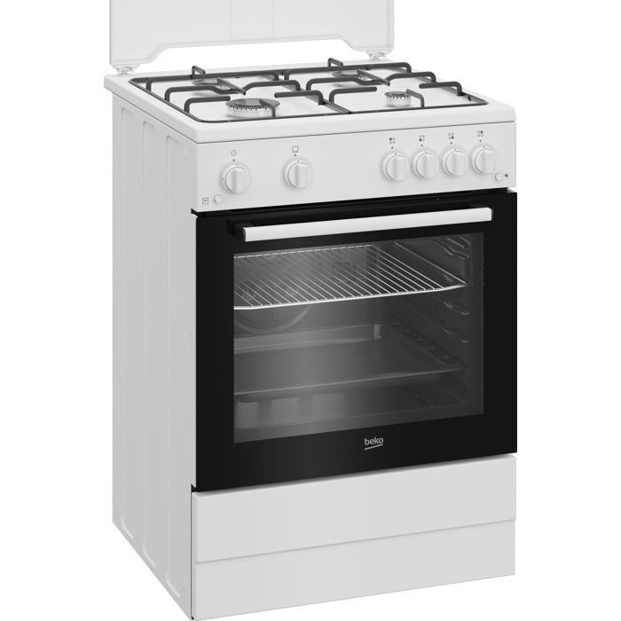 Cuisinière tout gaz BEKO FBG62121WD
