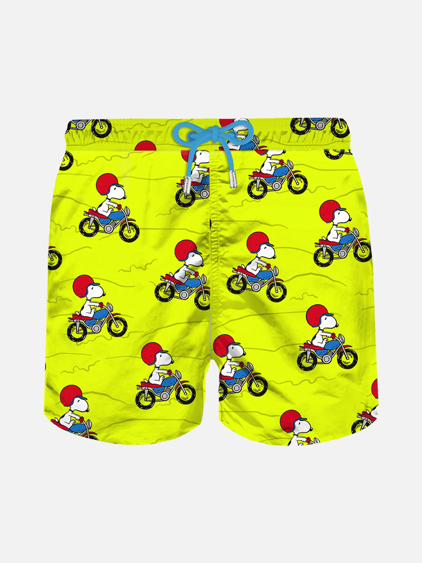 Costume da bagno da uomo in tessuto leggero con stampa Snoopy | EDIZIO