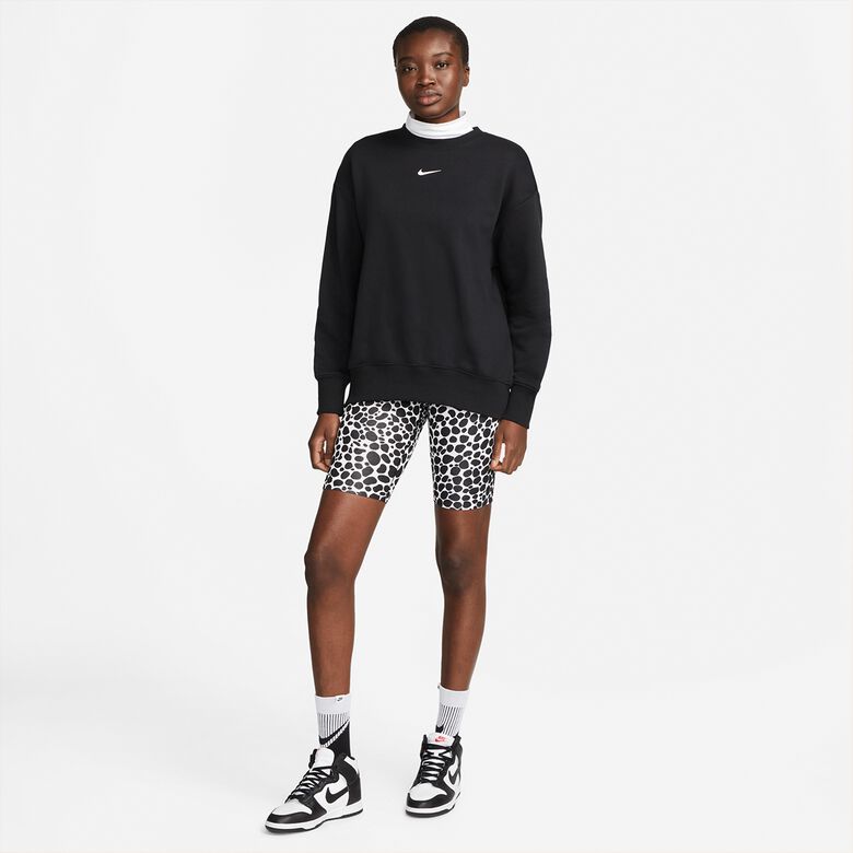 Felpa girocollo oversize Sportswear Phoenix in pile