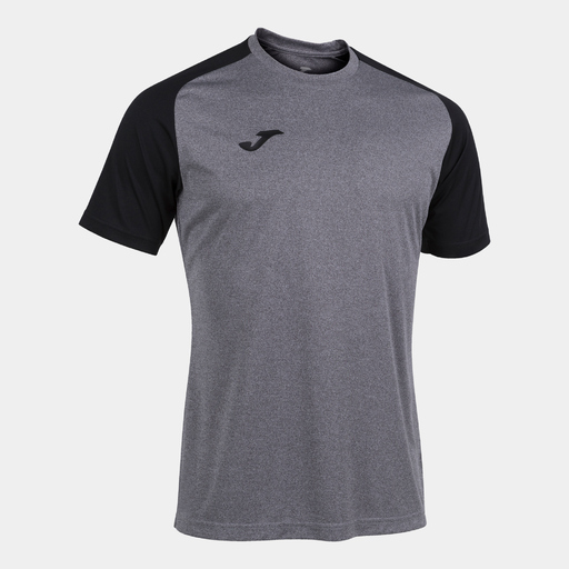 Tricou cu mânecă scurtă Joma Academy IV gri melanj negru
