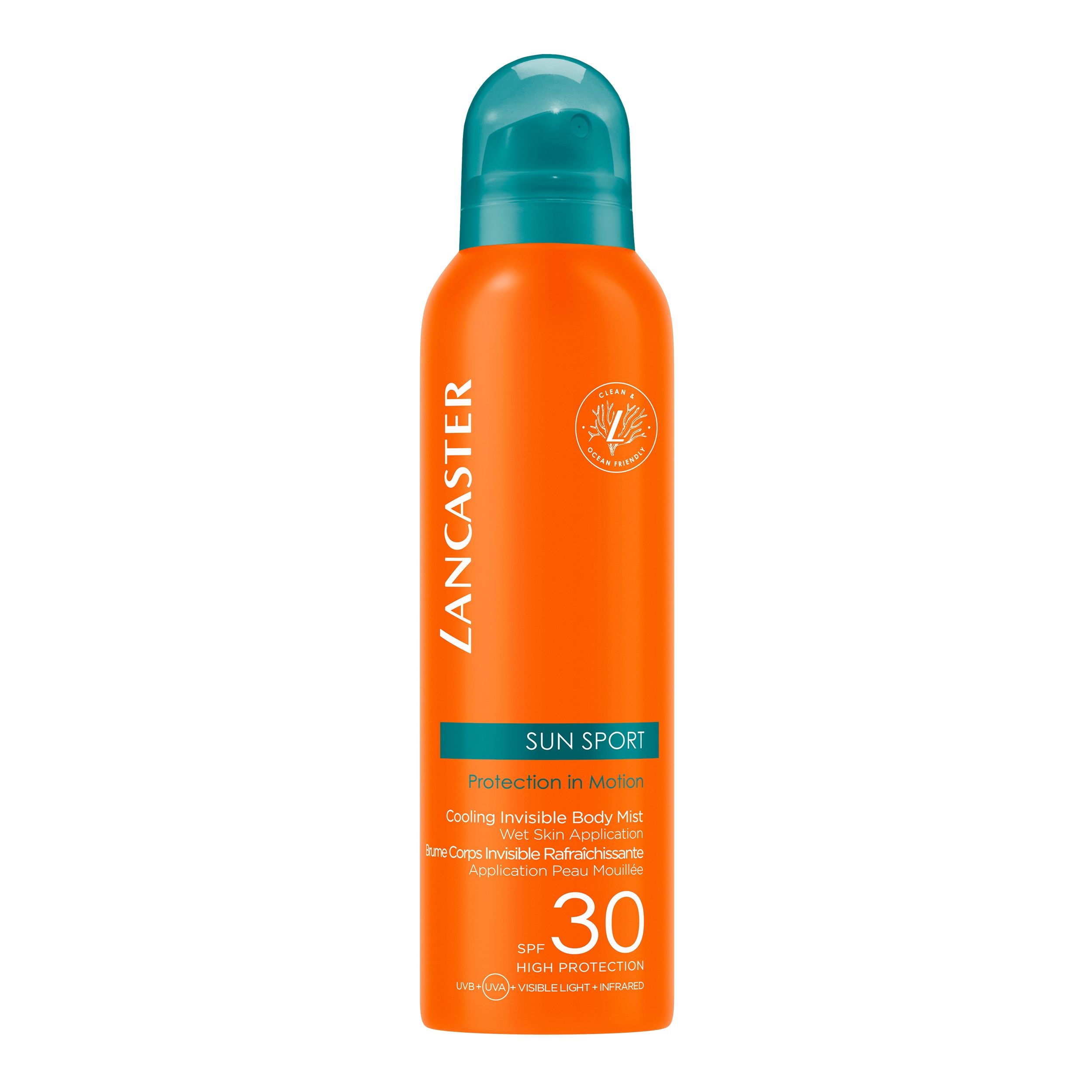 Sun Sport Невидљива освежавајућа спреја за тело SPF30 Заштита тела